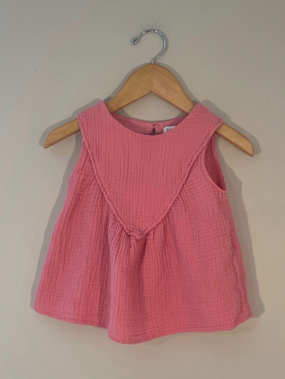 $15 ADD ON Zara Pink top muslin‎ 3-4Y cotton on rylee + cru baby gap janie and